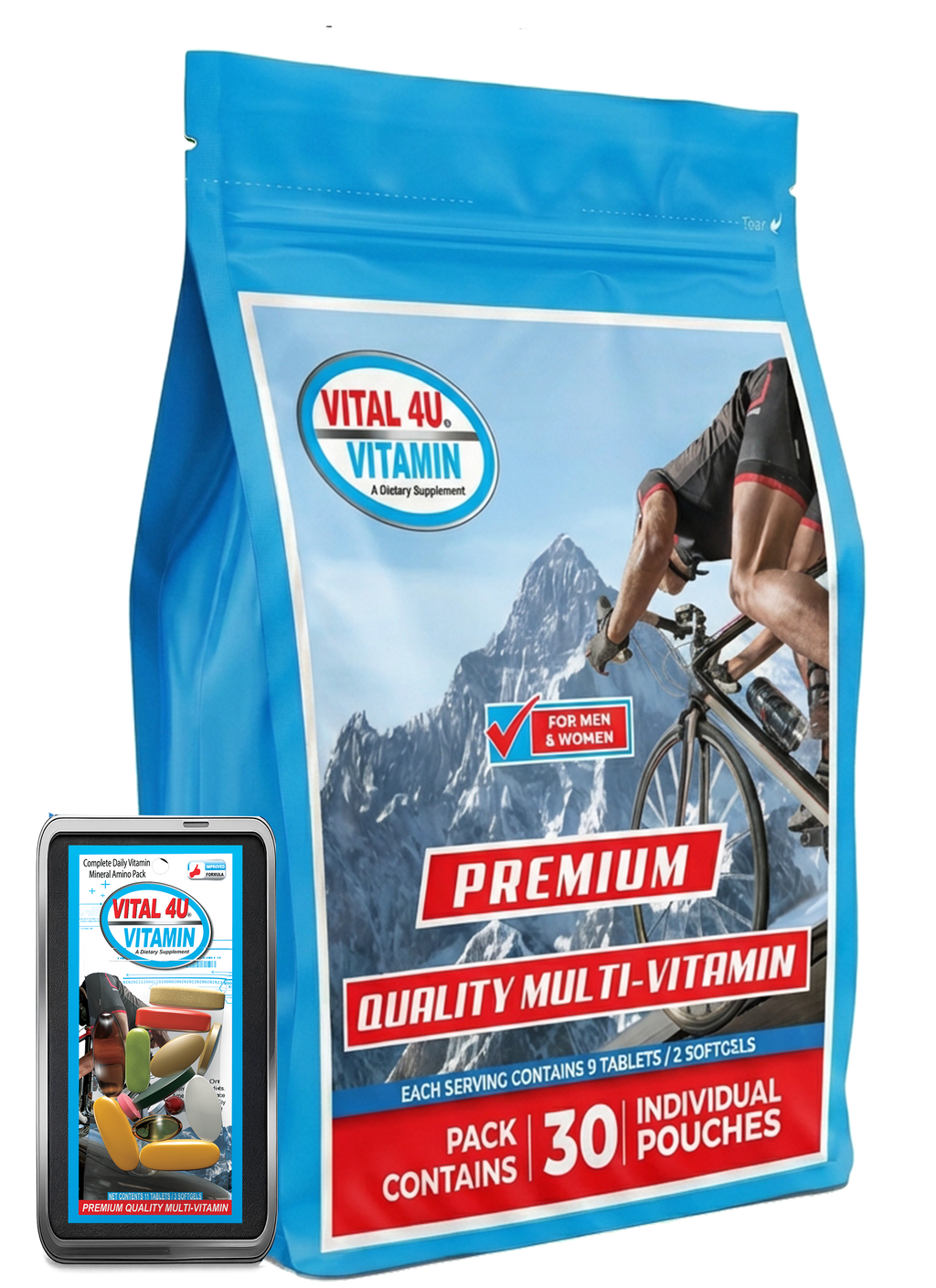 Vital 4U Premium 30 Day Multivitamin